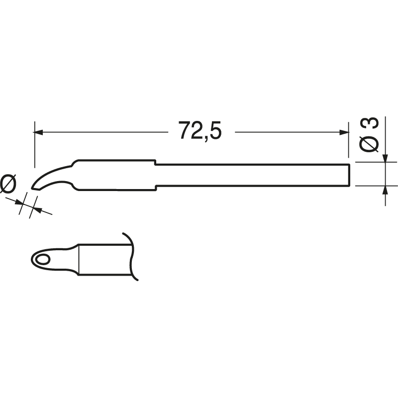 ELCART DISTRIBUTION - 0212WD PUNTA MINIMICRO WAVE 1.6MM