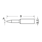 ELCART DISTRIBUTION - 0832YD PUNTA SCALPELLO 1,6MM