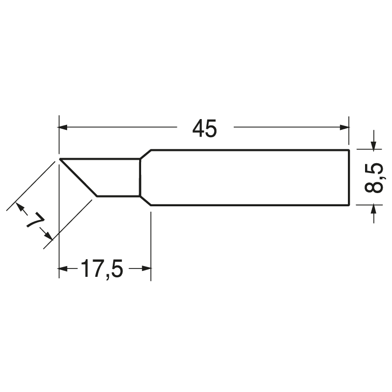 ELCART DISTRIBUTION - 0832AD PUNTA SCALP CURVA