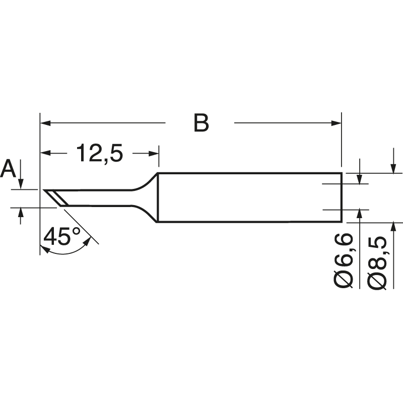 ELCART DISTRIBUTION - 0832NDLF PUNTA ERSA 4MM