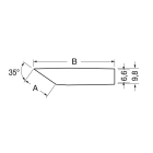 ELCART DISTRIBUTION - 0832GDLF PUNTA SCALPELLO 14MM