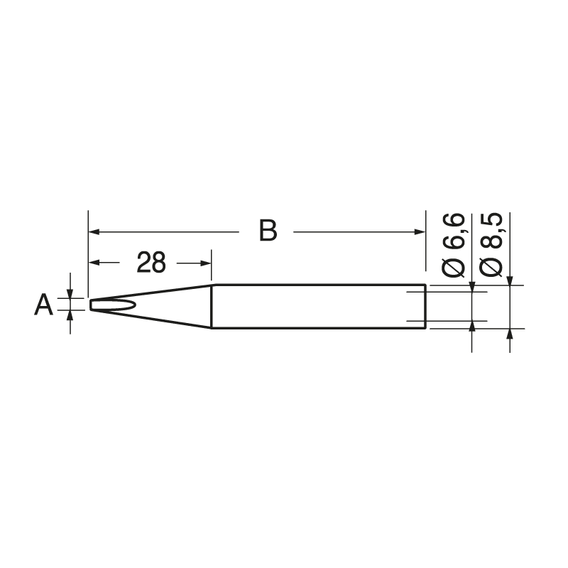 ELCART DISTRIBUTION - 0842CD PUNTA ERSA 2.2MM