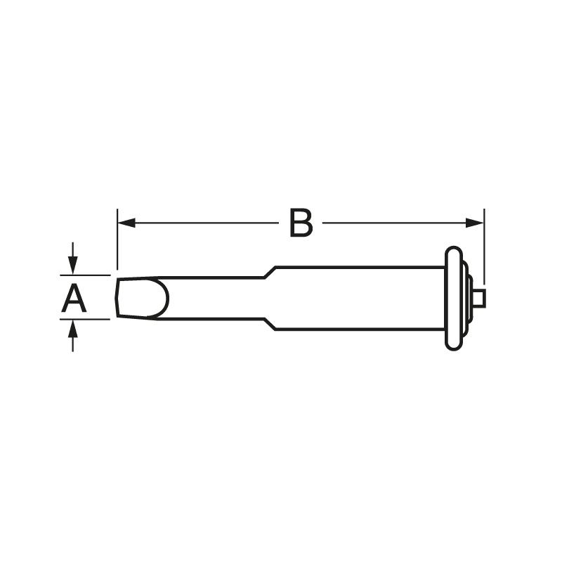 ELCART DISTRIBUTION - 0G072CN PUNTA PENNA 1.00MM INDIP