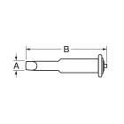 ELCART DISTRIBUTION - 0G072CN PUNTA PENNA 1.00MM INDIP