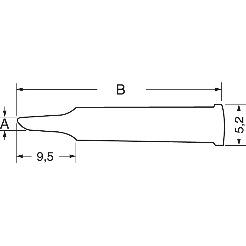 ELCART DISTRIBUTION - 0102WDLF16 PUNTA ICON 1.6MM