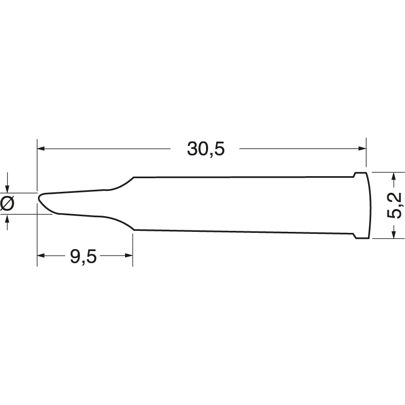 ELCART DISTRIBUTION - 0102WDLF23 PUNTA ICON 2.3MM