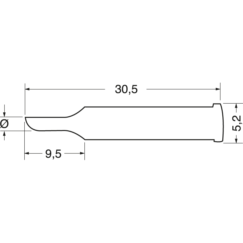 ELCART DISTRIBUTION - 0102ADLF40 PUNTA ICON 4.0MM