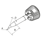 ELCART DISTRIBUTION - 0142SDLF08L PUNTA ICONTRACE 0,8MM