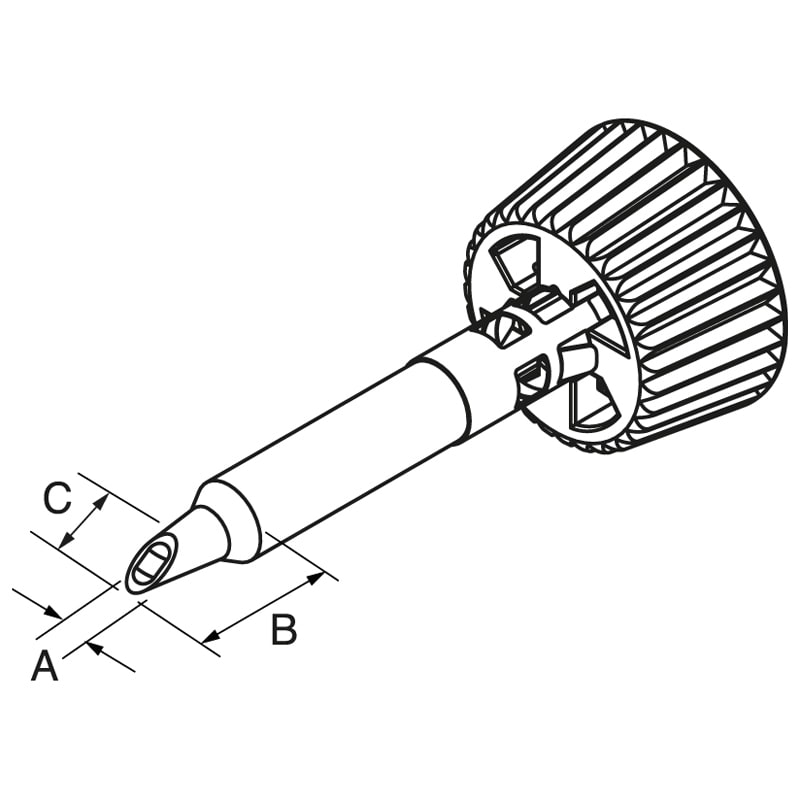 ELCART DISTRIBUTION - 0142WDLF35  PUNTA ICONTRACE 3,5MM