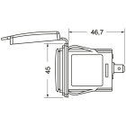 ELCART DISTRIBUTION - DOPPIA PRESA USB PANNELLO 5V-4,8A