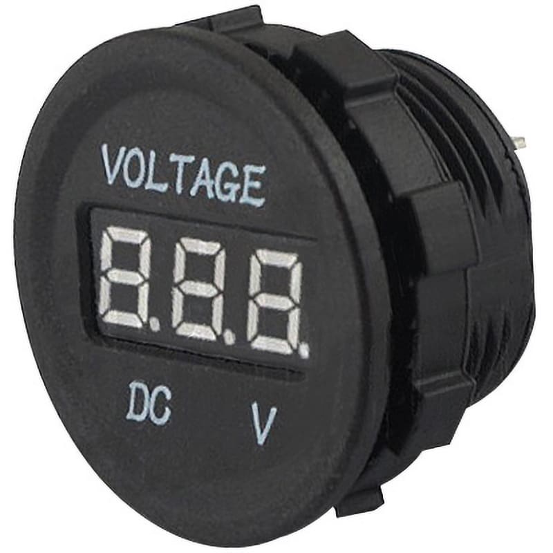 ELCART DISTRIBUTION - VOLTMETRO DIG.BATT. 12/24V