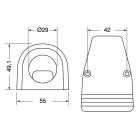 ELCART DISTRIBUTION - PANNELLO FISSAGGIO PRESE USB/ACC. 080157000