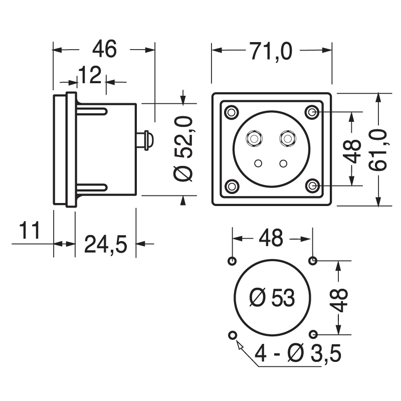 ELCART DISTRIBUTION - STRUM. FE. MO. C. 2,5 70X60 15 A