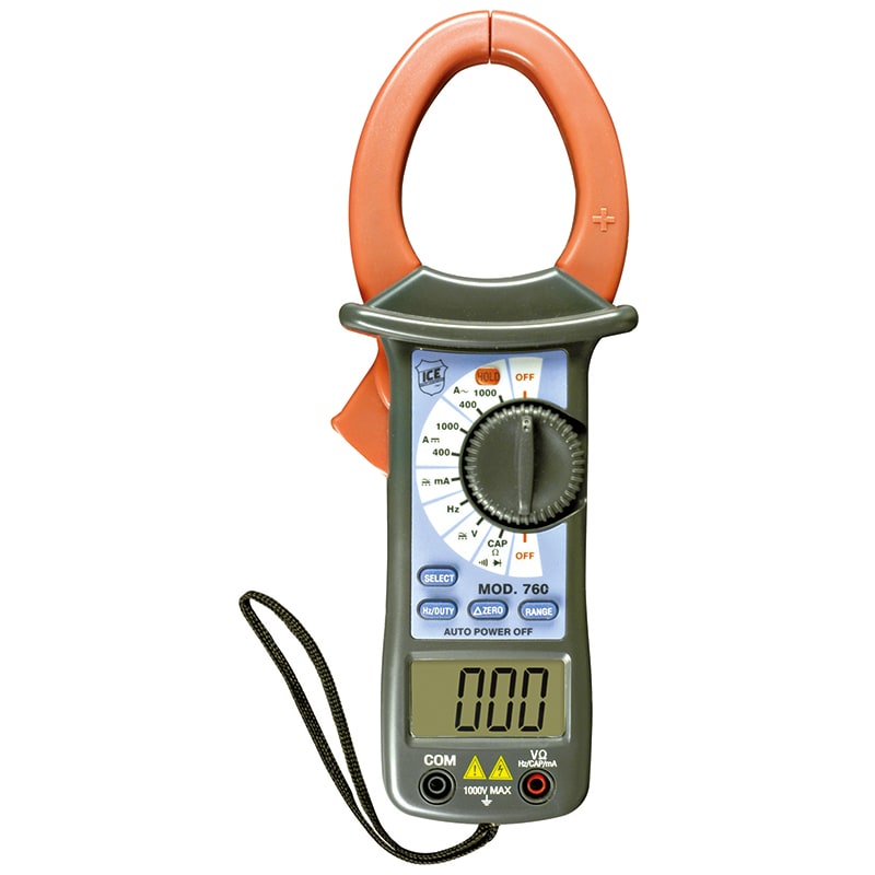 ELCART DISTRIBUTION - PINZA AMPEROMETRICA DIGIT.MOD.760