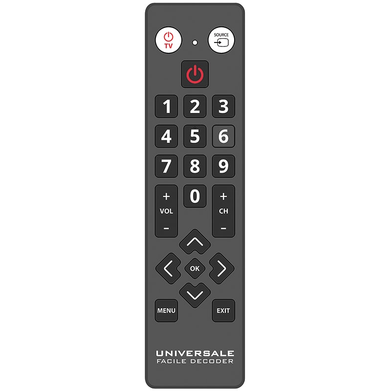 ELCART DISTRIBUTION - TELECOMANDO UNIV.X DECODER DVB-T2