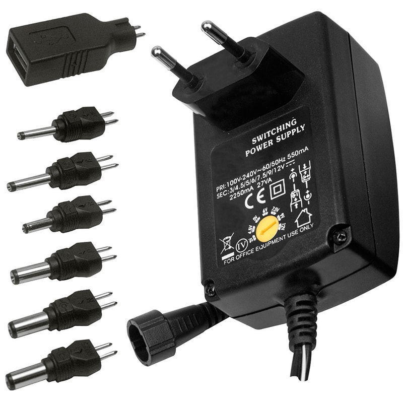 ELCART DISTRIBUTION - 27W ALIMENT.SWITCH.USC.3-12VCC