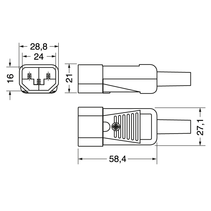 ELCART DISTRIBUTION - SPINA VOLANTE TRIPOLARE