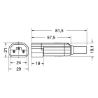 ELCART DISTRIBUTION - SPINA VOLANTE TRIPOLARE C14