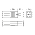 ELCART DISTRIBUTION - PRESA VOLANTE TRIPOLARE STANDARD
