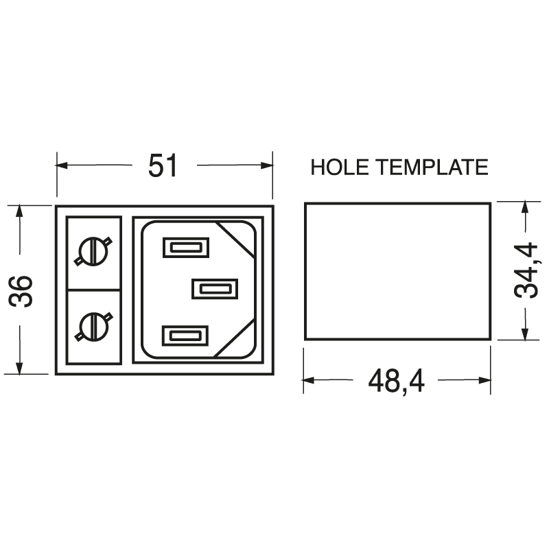 ELCART DISTRIBUTION - SPINA PANN. TRIP. DOPPIO PORTAFUS