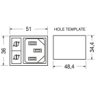 ELCART DISTRIBUTION - SPINA PANN. TRIP. DOPPIO PORTAFUS