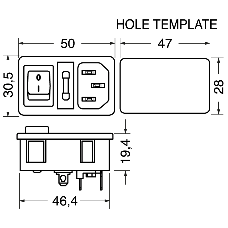 ELCART DISTRIBUTION - SPINA TRIP.PORTAFUS.INTERRUT.CEE