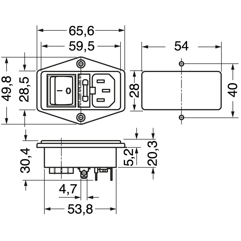 ELCART DISTRIBUTION - SPINA TRIP.PORTAFUS.INTERRUT.CEE