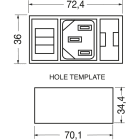 ELCART DISTRIBUTION - SPINA PAN. INT.LUM.VERDE E PORTAF 130116200