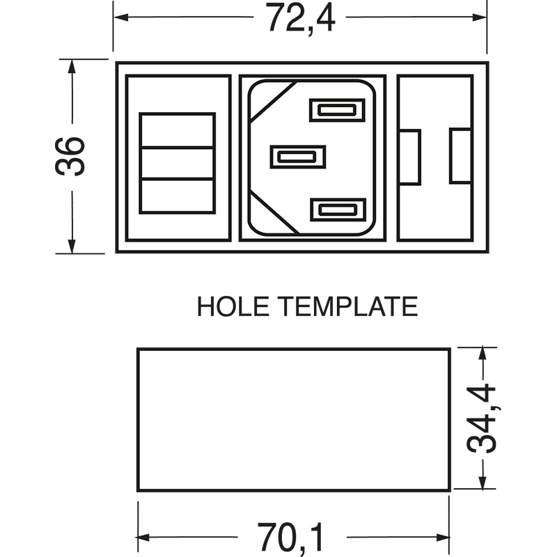 ELCART DISTRIBUTION - SPINA PAN. INT.LUM.VERDE E PORTAF
