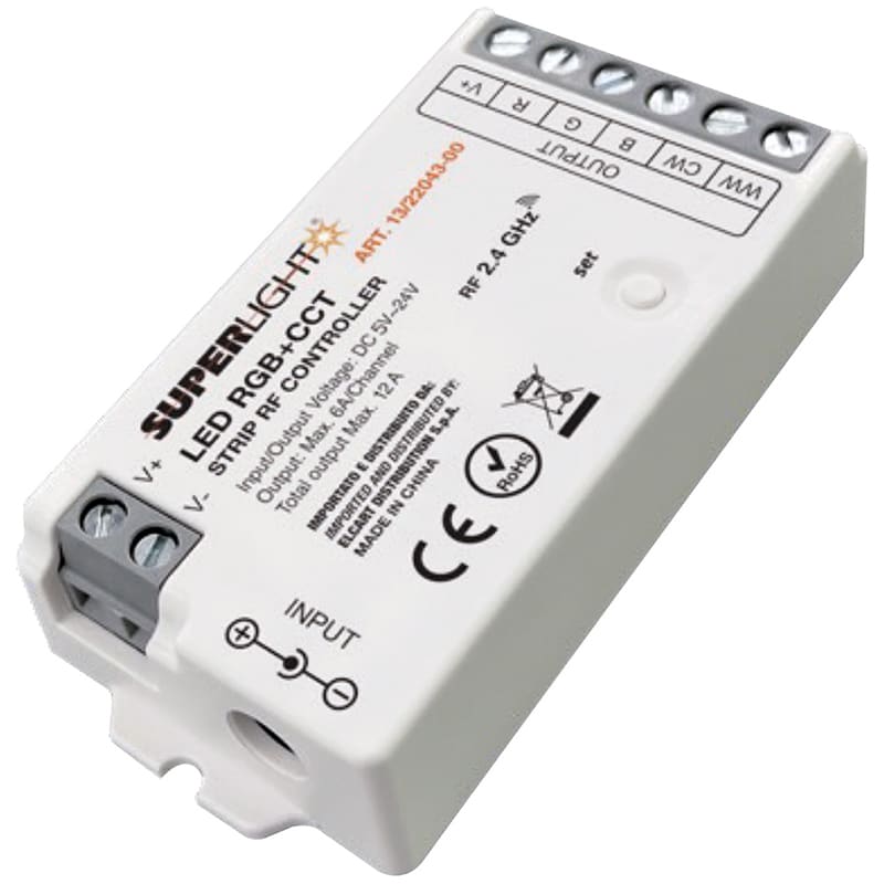 ELCART DISTRIBUTION - CONTROLLER LED RGBWW/W