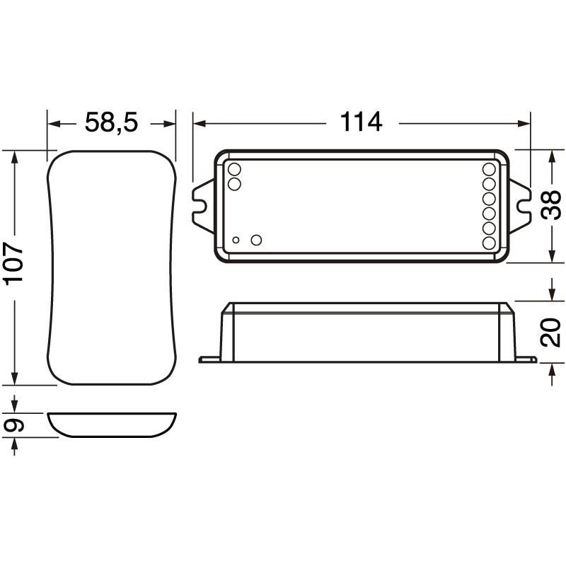 ELCART DISTRIBUTION - KIT CONTRO.TUYA STRI.DIGITALE RGB 132205300