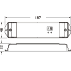 ELCART DISTRIBUTION - DIMMER DALI STRISCIA 220V 1X2A