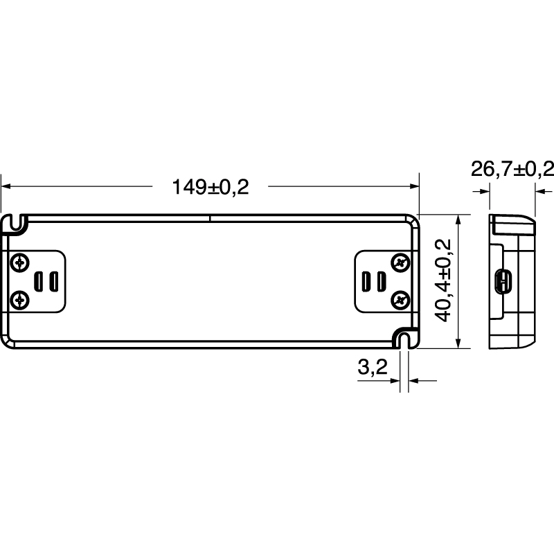 ELCART DISTRIBUTION - LED DRIVER SLIM 30W 24VCC 132354300