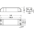 ELCART DISTRIBUTION - LED DRIVER 50W 12VCC SLIM