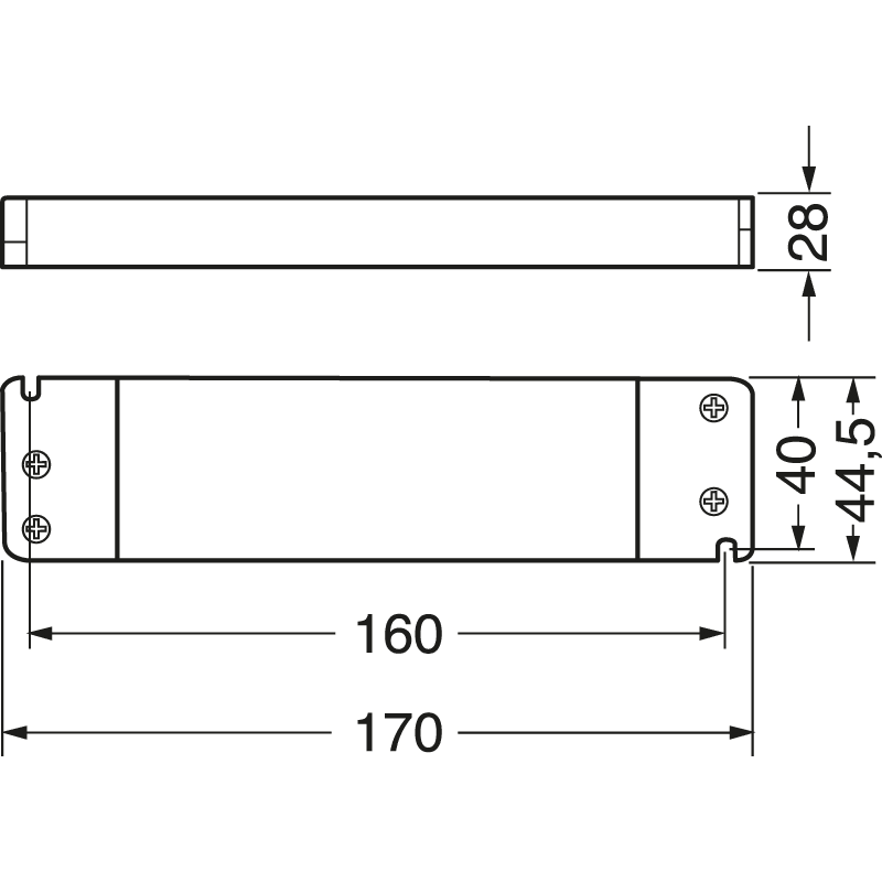 ELCART DISTRIBUTION - LED DRIVER SLIM 75W 24VCC