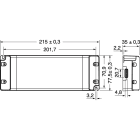 ELCART DISTRIBUTION - LED DRIVER SLIM 320W 24VCC