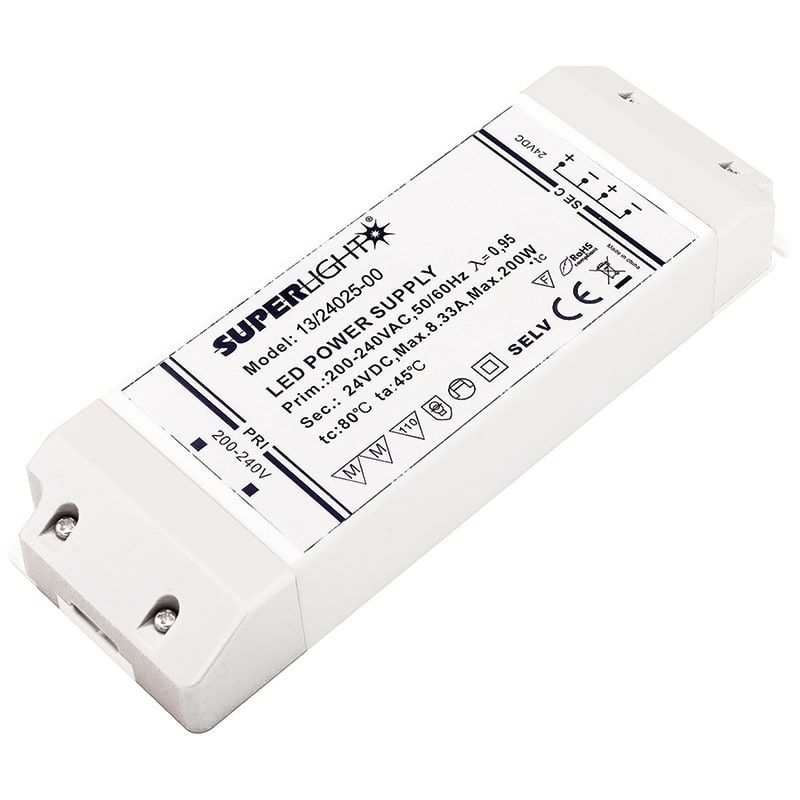 ELCART DISTRIBUTION - DRIVER CV 200W 24VC IP20 SL