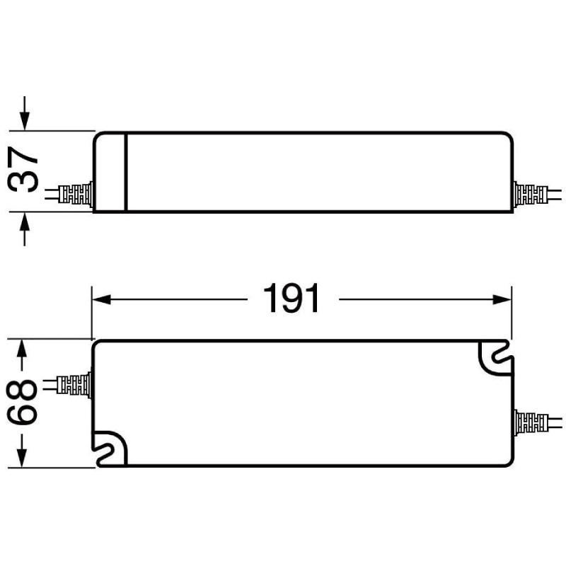 ELCART DISTRIBUTION - LED DRIVER TC 150W 24VCC IP67