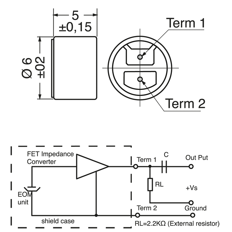 ELCART DISTRIBUTION - CAPSULA MICROF. OMNIDIREZ. 6MM 140014500