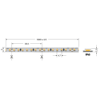 ELCART DISTRIBUTION - S.LED 5MM 8,6W/M 24V BF IP65 CR90
