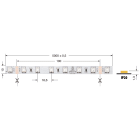 ELCART DISTRIBUTION - STRISCIA LED 14,4W/M RGB 24V IP20