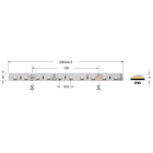 ELCART DISTRIBUTION - STRISCIA LED 14,4W/M RGB 24V IP65