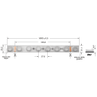 ELCART DISTRIBUTION - WALL WASHER 42W/M 24V RGB IP67
