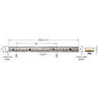 ELCART DISTRIBUTION - STRI.LED 17W/M BC 220V IP65 25M