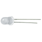 ELCART DISTRIBUTION - LED INTERM.D.5MM ROSSO-TRANSPAREN