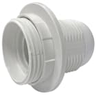 ELCART DISTRIBUTION - PORTALAMPADA E27 BIANCO CON GHIER