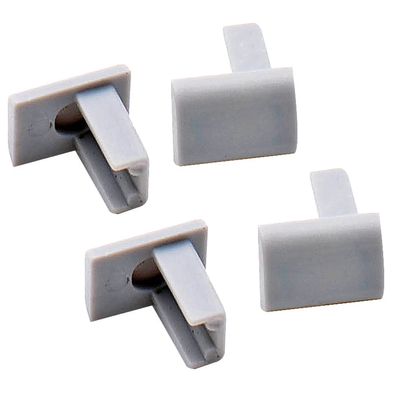 ELCART DISTRIBUTION - KIT 4 TAPPI PER PROFILO S8 MINI