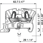 ELCART DISTRIBUTION - 1SNK706150R0000 MORSETTO ZK4-PE