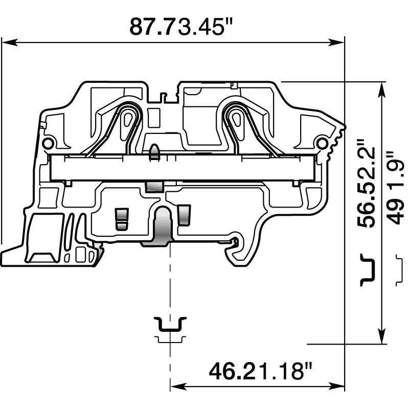 ELCART DISTRIBUTION - 1SNK710150R0000 MORSETTO ZK10-PE 250133000