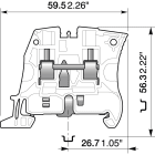 ELCART DISTRIBUTION - 1SNK510150R0000 MORSETTO ZS16-PE 250232500